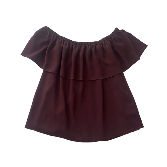 Wilfred Tops - Aritzia Wilfred Promener off the shoulder blouse